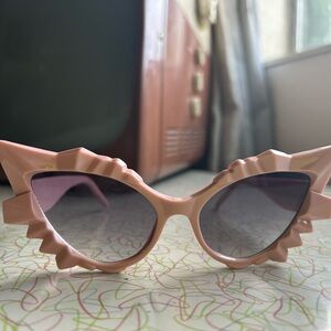 Pink Cateye Sunglasses